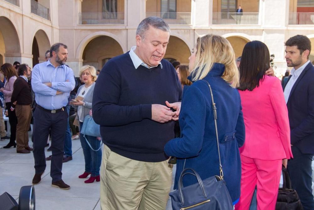 Acto de presentación de Noelia Arroyo como candidata a la alcaldía de Cartagena