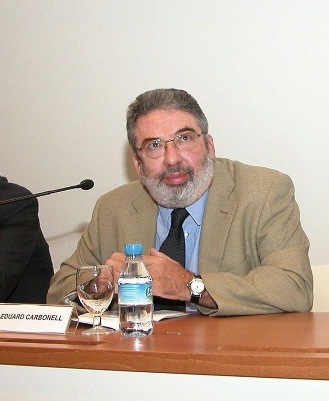Eduard Carbonell, en una imagen compartida por el MNAC