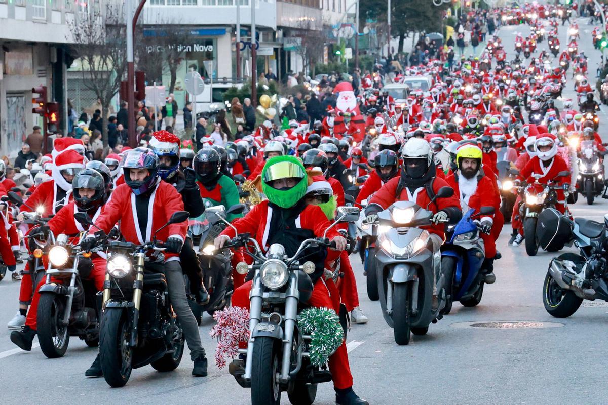 Miles de papanoeles invaden Vigo