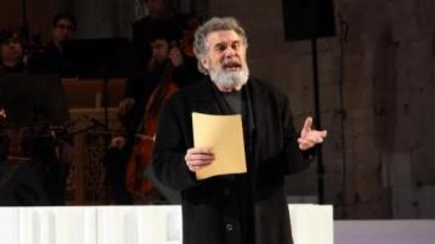 Lluís Soler, un altre dels actors presents a la commemoració