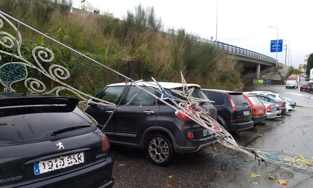 Fotos de los destrozos de la borrasca ''Cecilia''