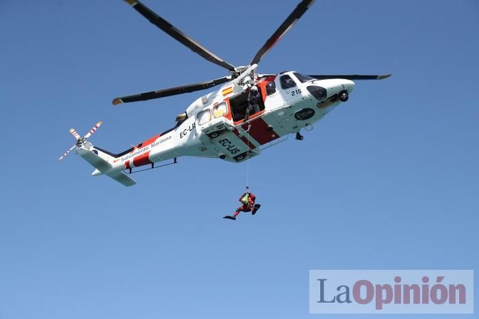 Simulacro de Salvamento Marítimo en Cartagena