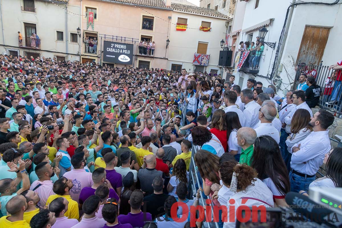 Entrega de premios del concurso morfológico de los Caballos del Vino de Caravaca