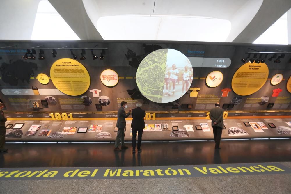 Exposición 40 aniversario del Maratón de Valencia