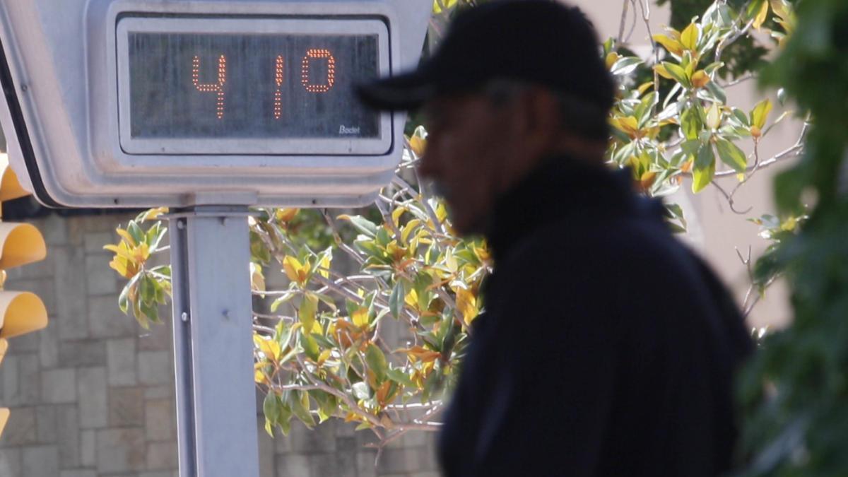 Altes temperatures a la ciutat de Girona, en una foto d&#039;arxiu