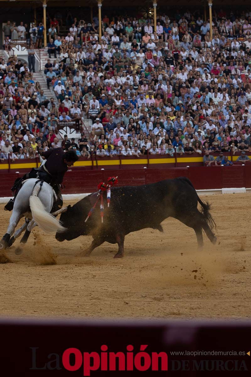 Corrida de Rejones en la Feria Taurina de Murcia (Andy Cartagena, Diego Ventura, Lea Vicens)