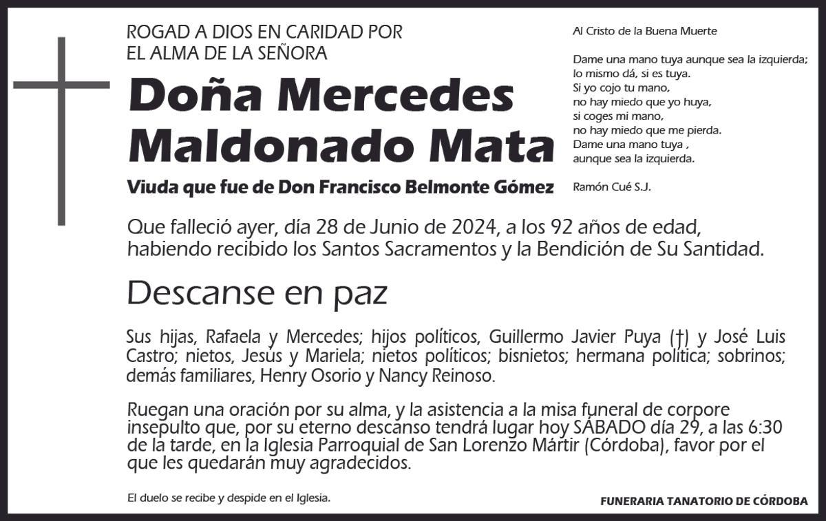 Mercedes Maldonado Mata