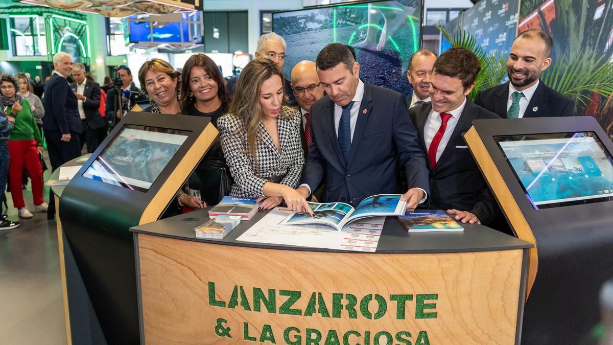 Stand de Lanzarote y La Graciosa en la Feria de Turismo de Berlín 2024.