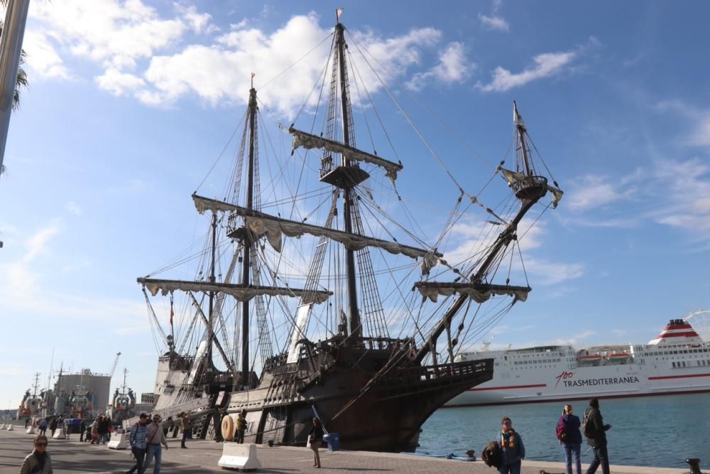 Réplica de los grandes galeones españoles del Siglo de Oro, estará atracado en el puerto hasta el 7 de enero