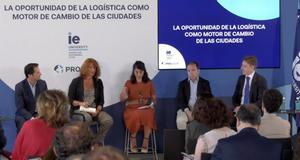 Un momento del debate sobre el futuro logístico en las ciudades.