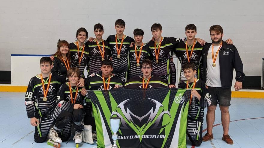 El Hockey Castellón juvenil, campeón de España