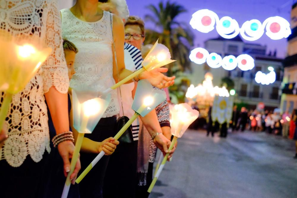 Procesión de la Virgen de la Salud en Elda