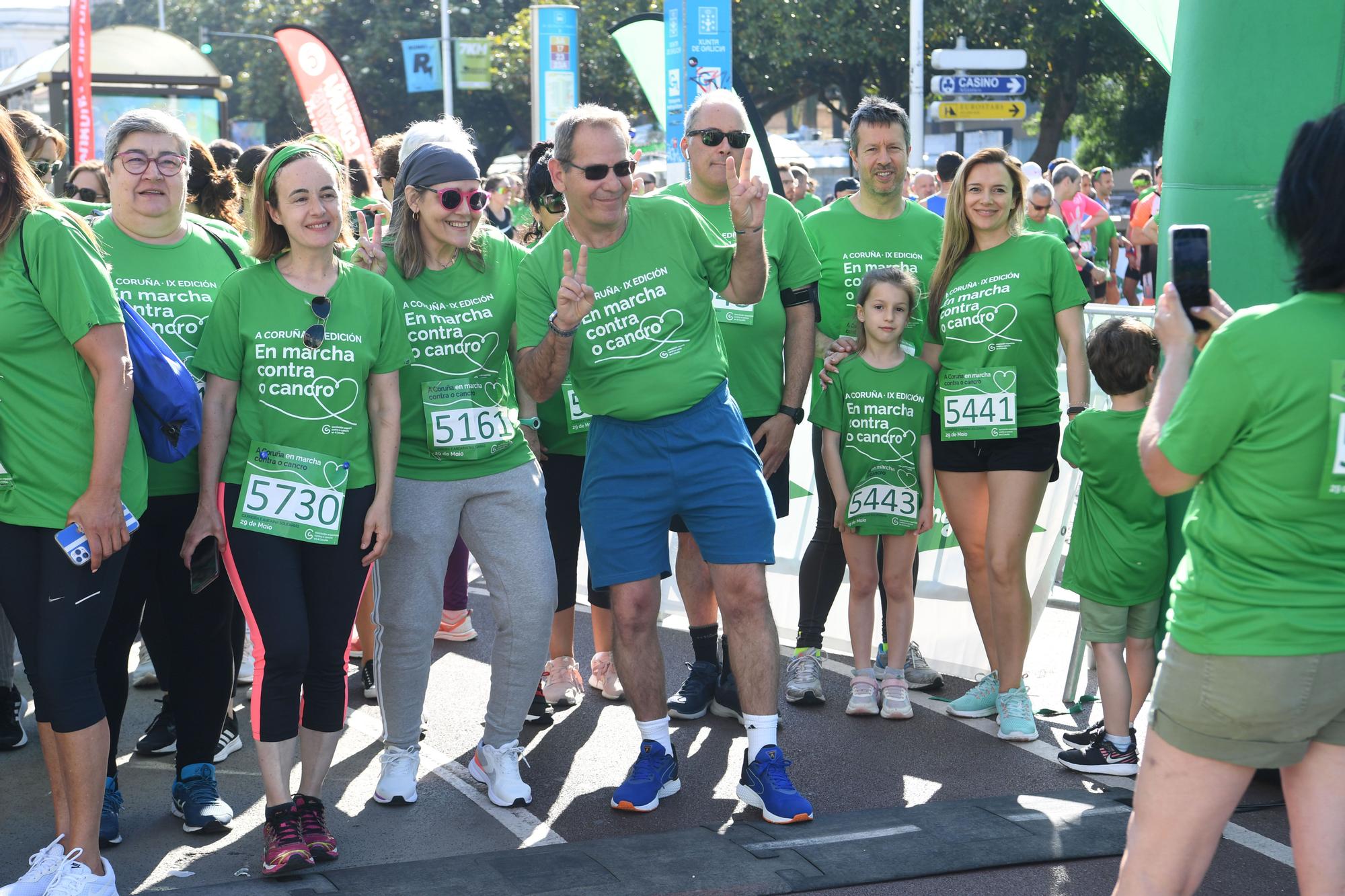 La Carrera contra el Cáncer tiñe de verde la ciudad