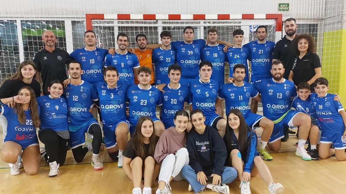 La plantilla grovense está muy cerca de su objetivo.
