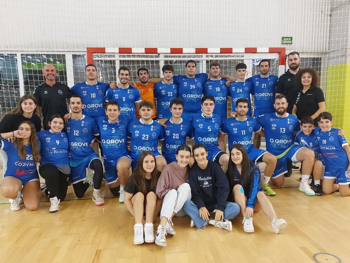 La plantilla grovense está muy cerca de su objetivo.
