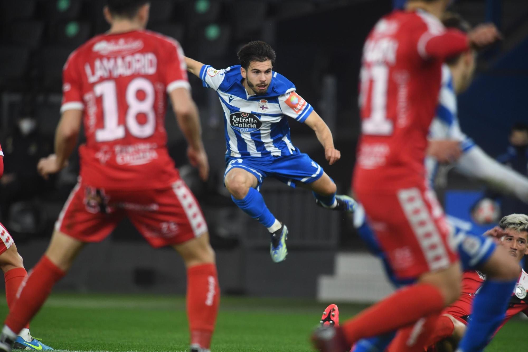 El Dépor empata ante Unionistas en Riazor