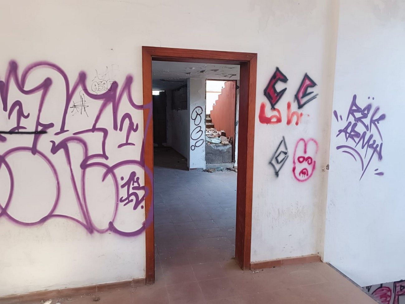 Abandono parador de Firgas