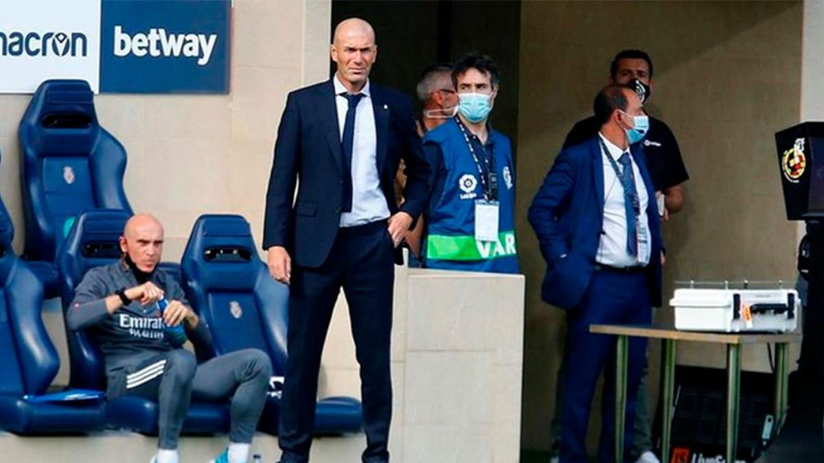 Zidane: "Hoy hay que estar contentos con el partido de Vinícius"