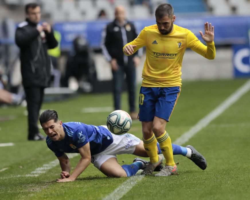 Real Oviedo- Cádiz, en imágenes