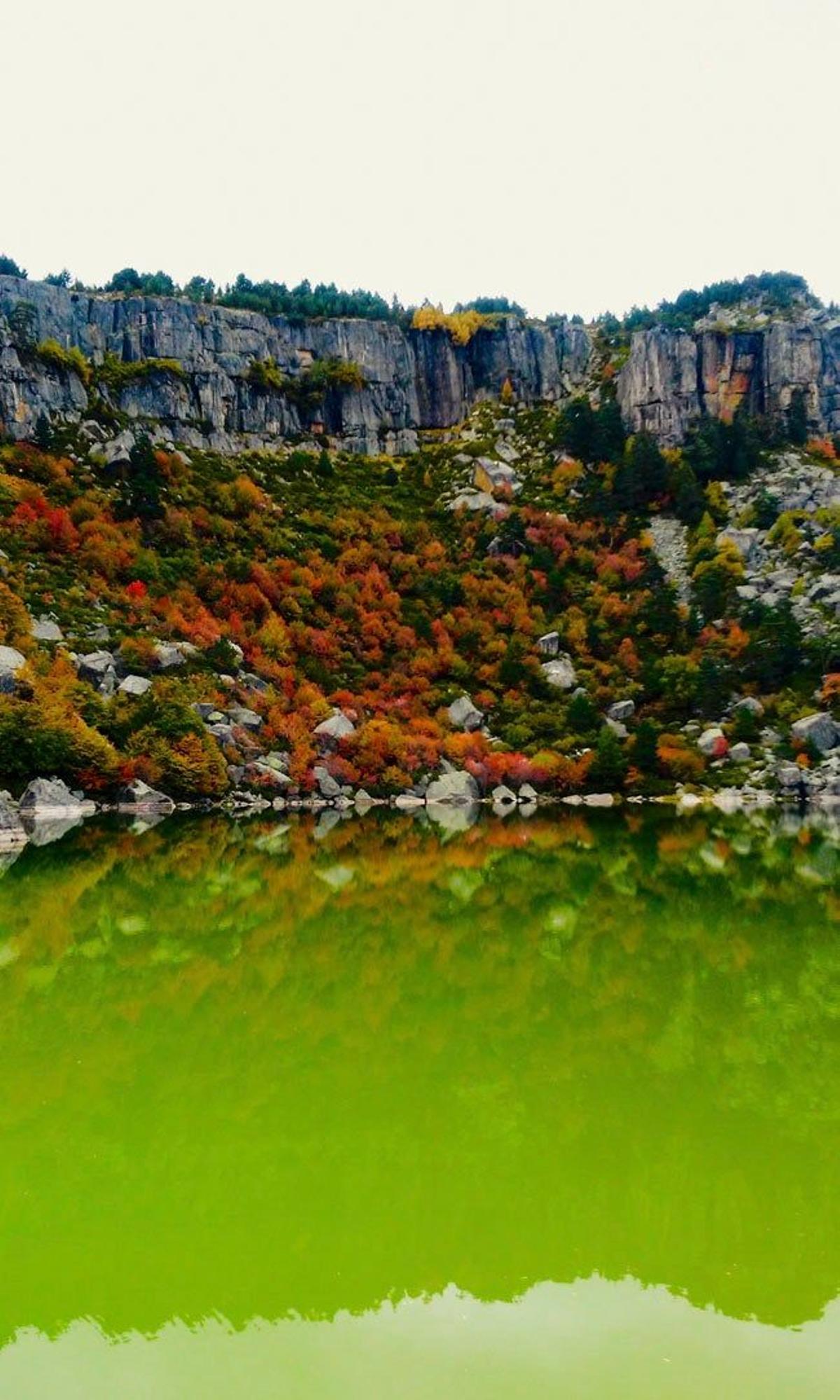 La laguna negra en la sierra de los picos de Urbion