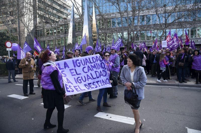 Concentraciones por el 8-M en Zaragoza