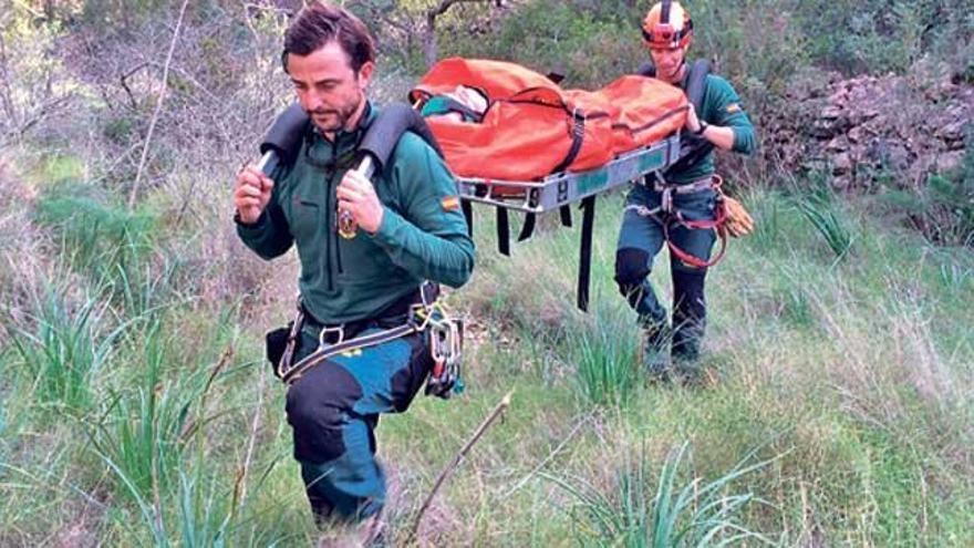 Rescatan a un alemán que se perdió el jueves