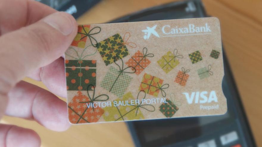 Las nuevas tarjetas biodegradables de CaixaBank.