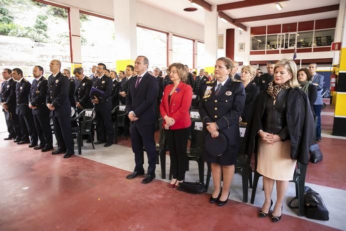 08.03.19. Las Palmas de Gran Canaria. Acto de entrega de Honores y Distinciones Bomberos de Las Palmas de GC. Foto Quique Curbelo