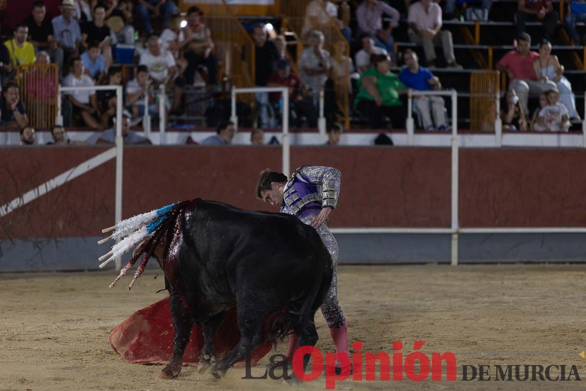 Tercera novillada Feria Taurina del Arroz en Calasparra (Gómez Valenzuela, Joao D’Alva yMiguel Serrano)