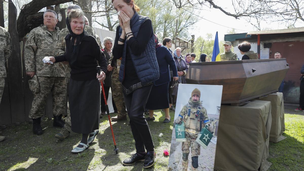 Ukraine bids farewell to Azov battalion fighter killed in Olenivka prison blast