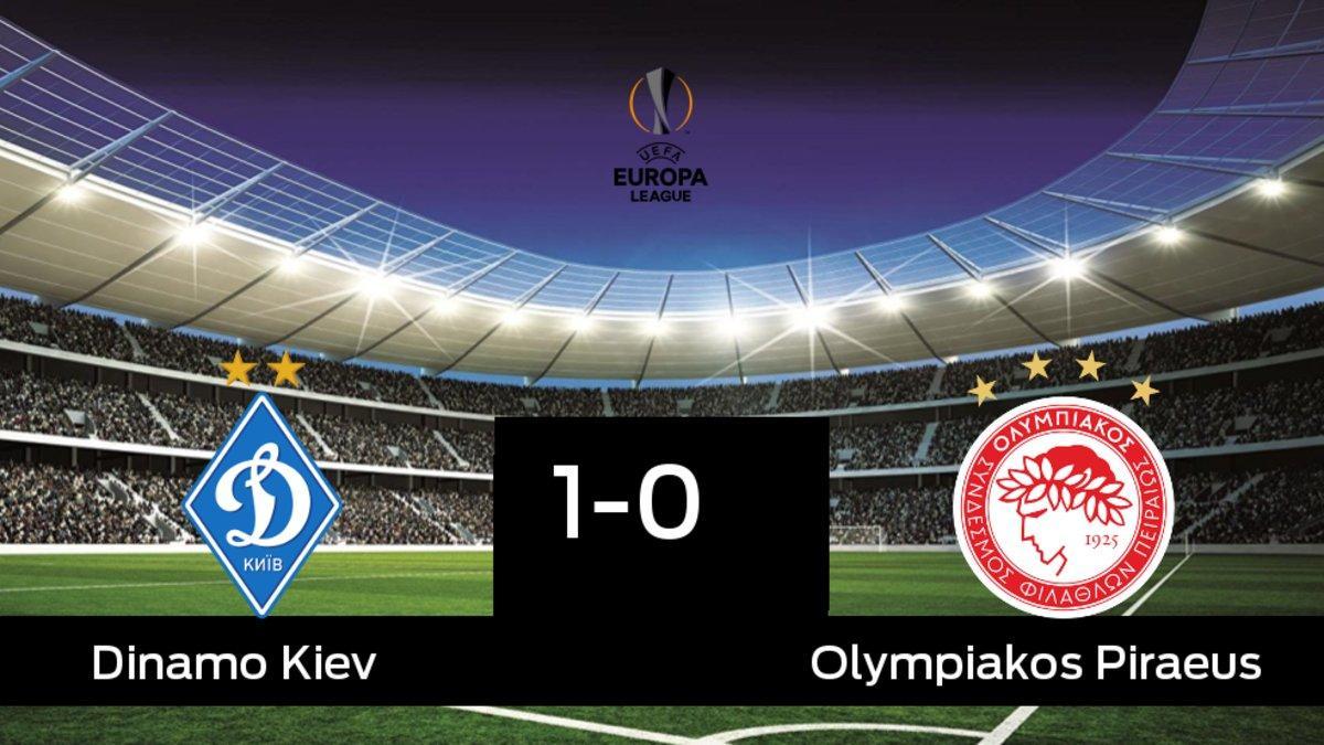 El Dinamo Kiev pasa la eliminatoria tras derrotar al Olympiakos Piraeus por 1-0