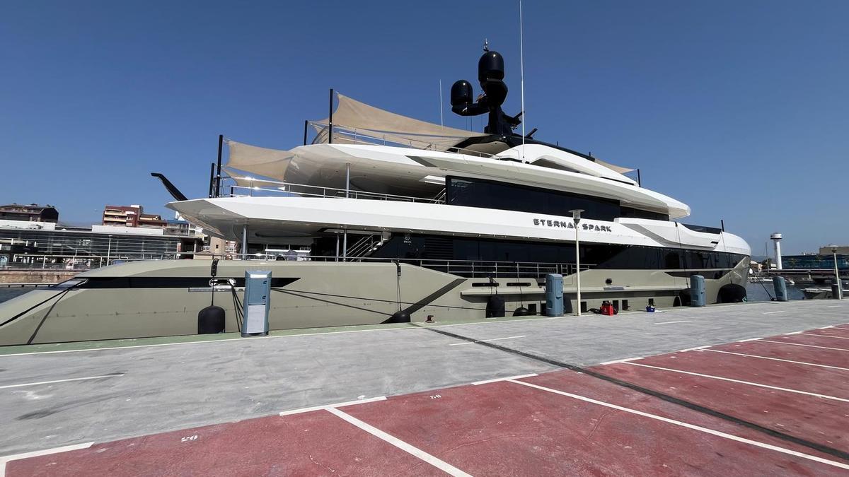 El Eternal Spark, en el puerto de Castellón
