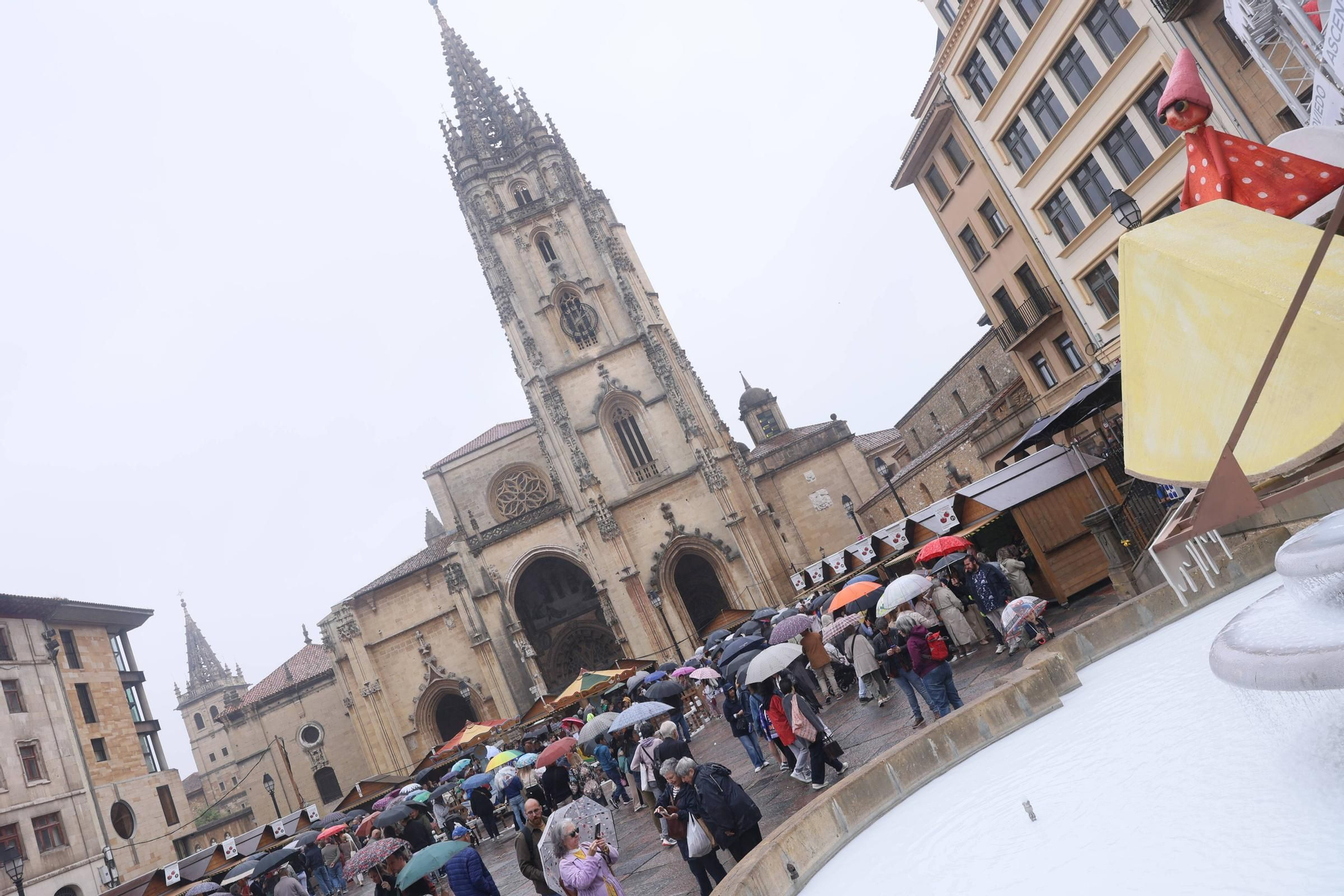 EN IMÁGENES | Último día de la feria de La Ascensión que convivió con el partido por el ascenso