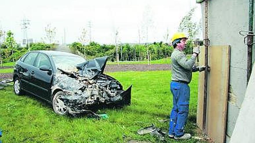 Un accidente grave cada dos meses en la entrada al centro