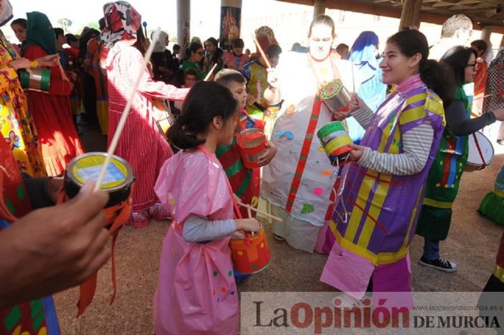 Los tambores de Moratalla llegan al colegio Primitiva López