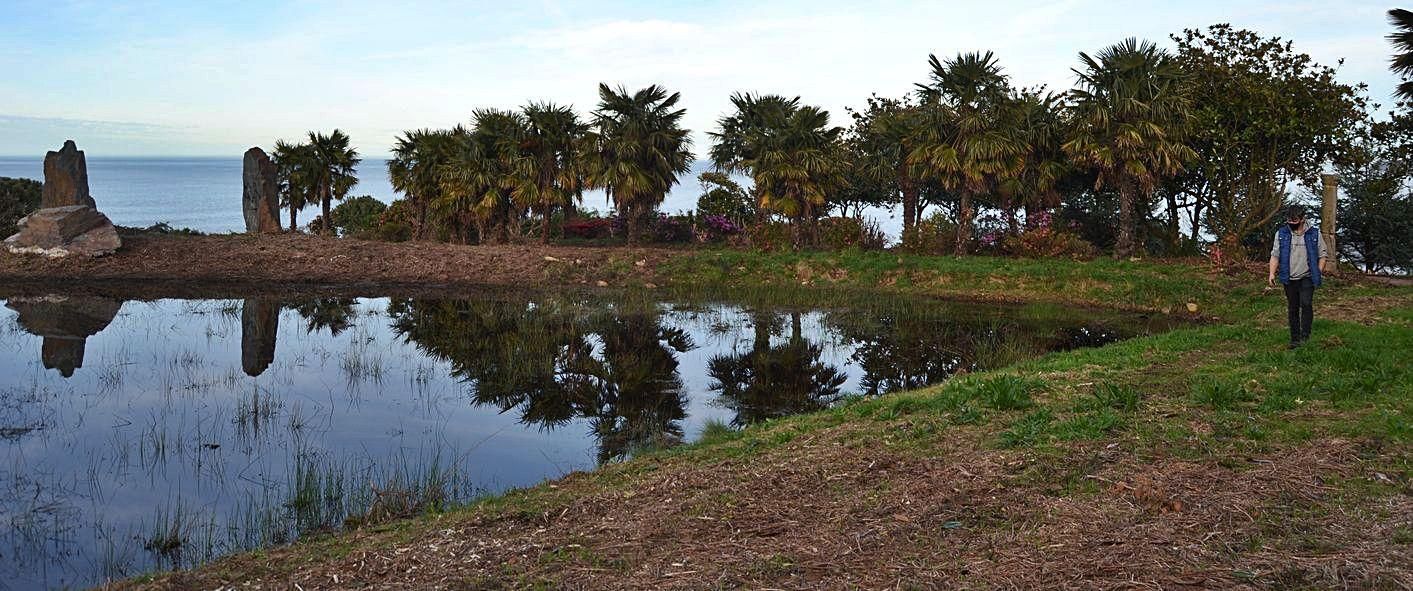 Laguna cerca del mirador de la pirámide. | A. M. Serrano