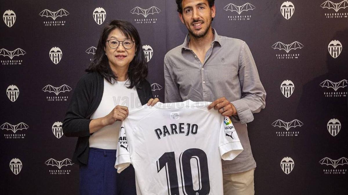 Dani Parejo, con Layhoon