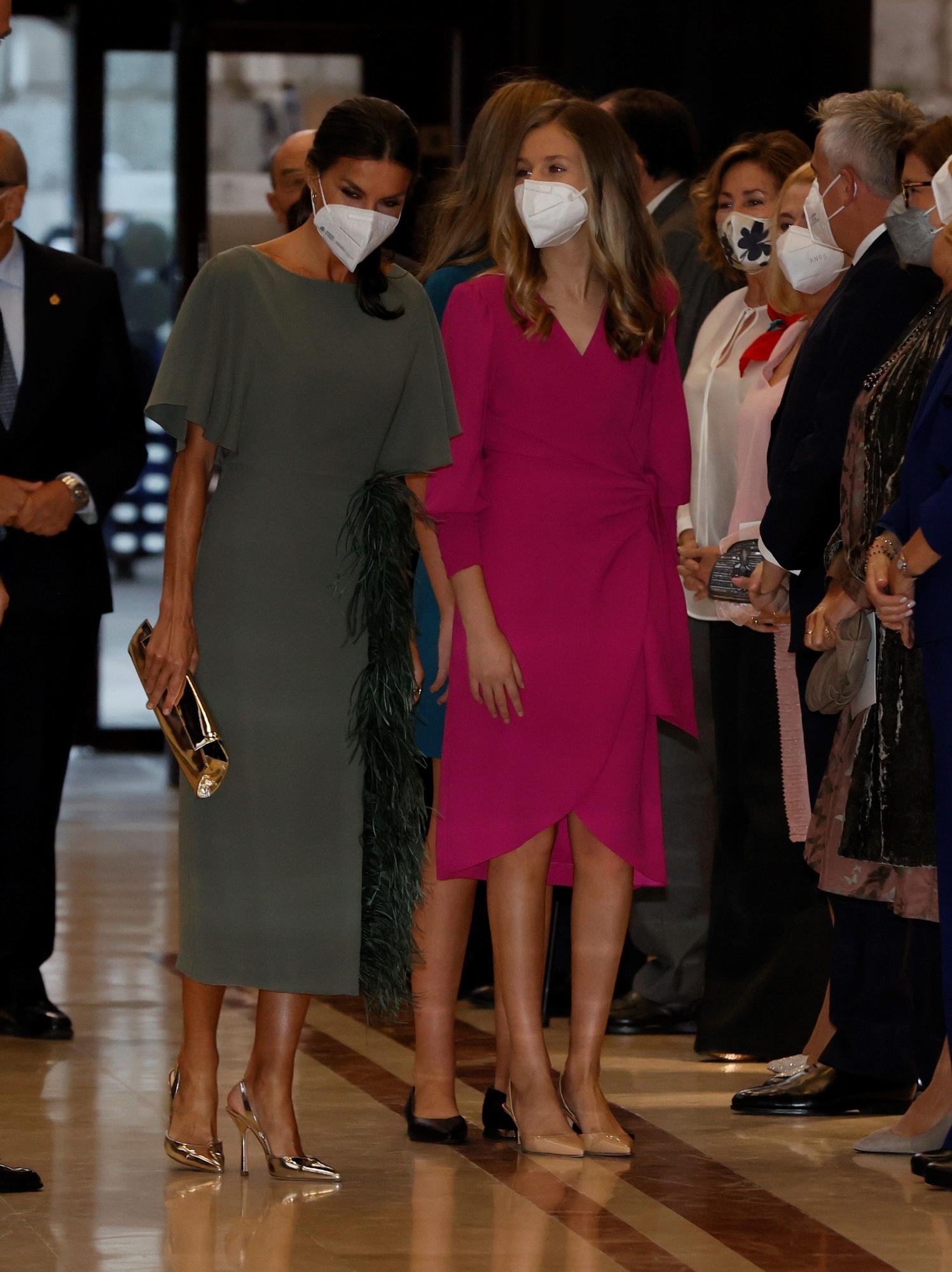 El look rompedor de la reina Letizia en el concierto de los Premios Princesa de Asturias