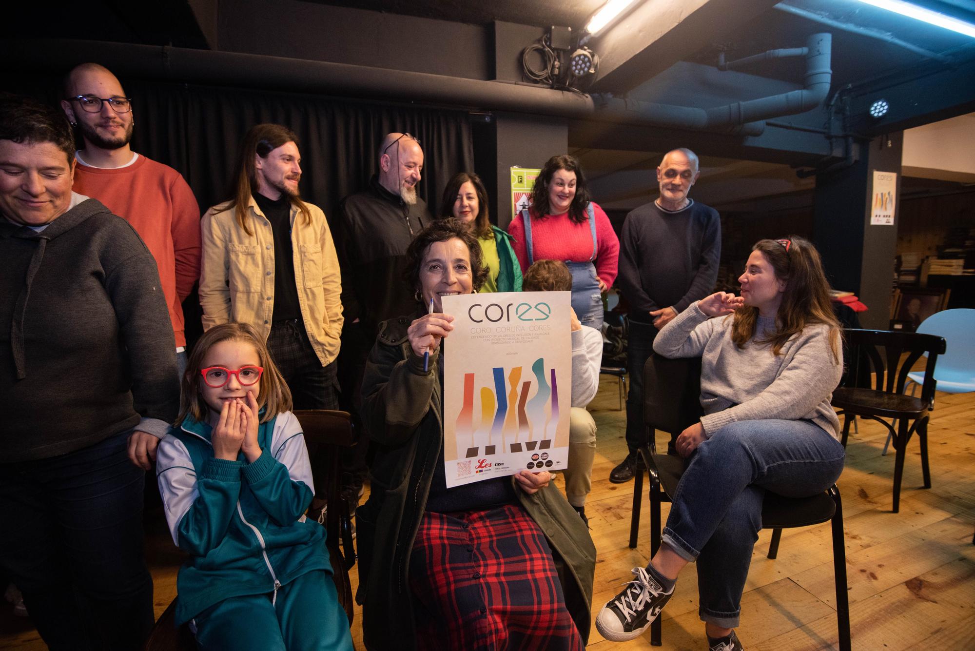 Coro Coruña Cores: Voces aficionadas por la diversidad