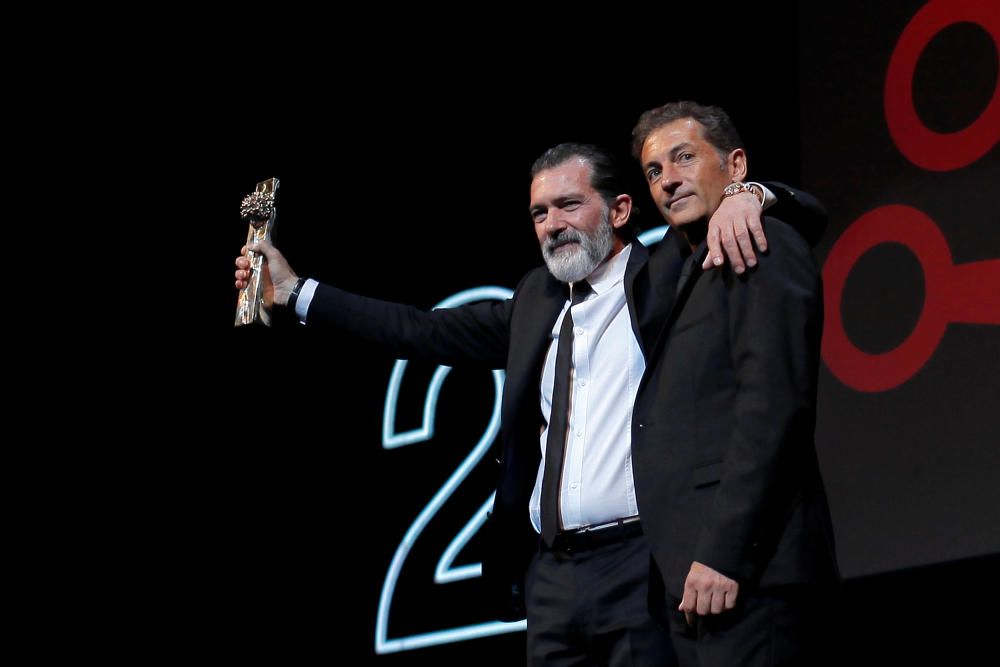 Antonio Banderas, Biznaga de Oro honorífica del Festival de Málaga