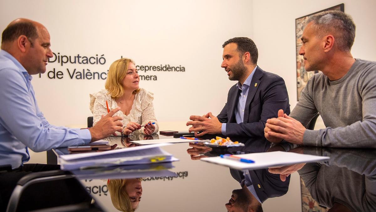 Instante de la reunión.