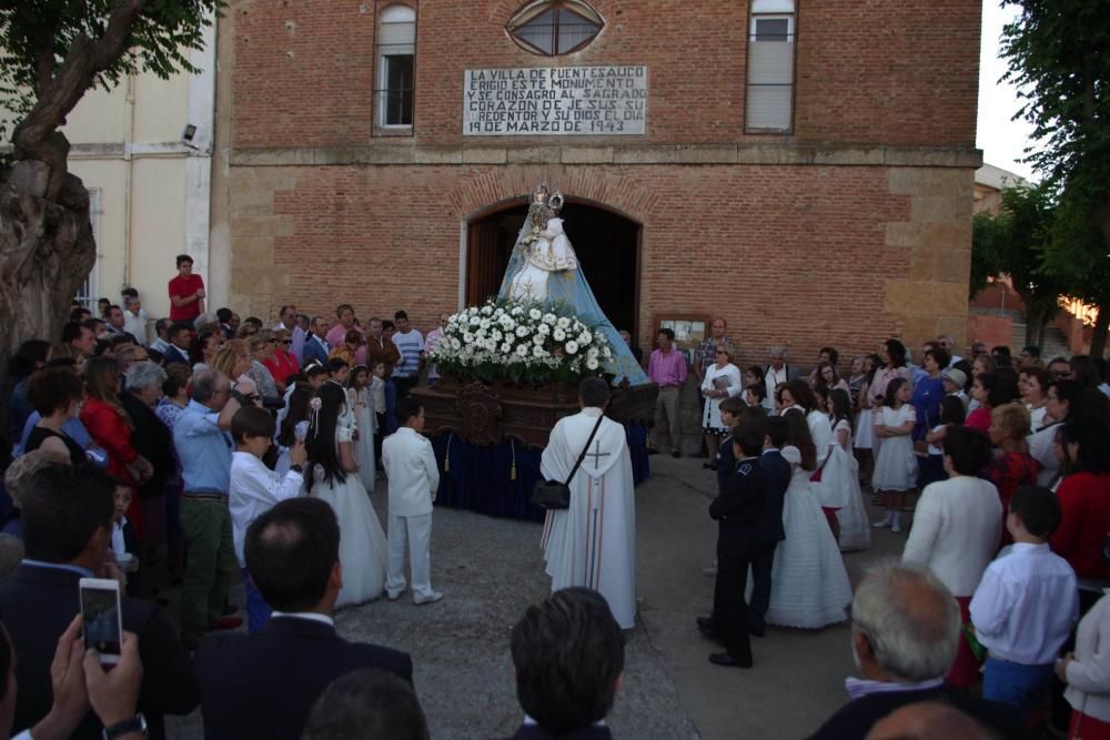 Fuentesaúco arropa a su patrona la Virgen de la An