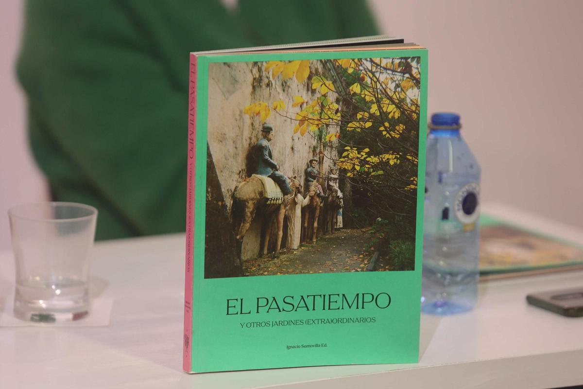 Ignacio Somovilla presenta en Betanzos 'El Pasatiempo y otros jardines (extra) ordinarios'