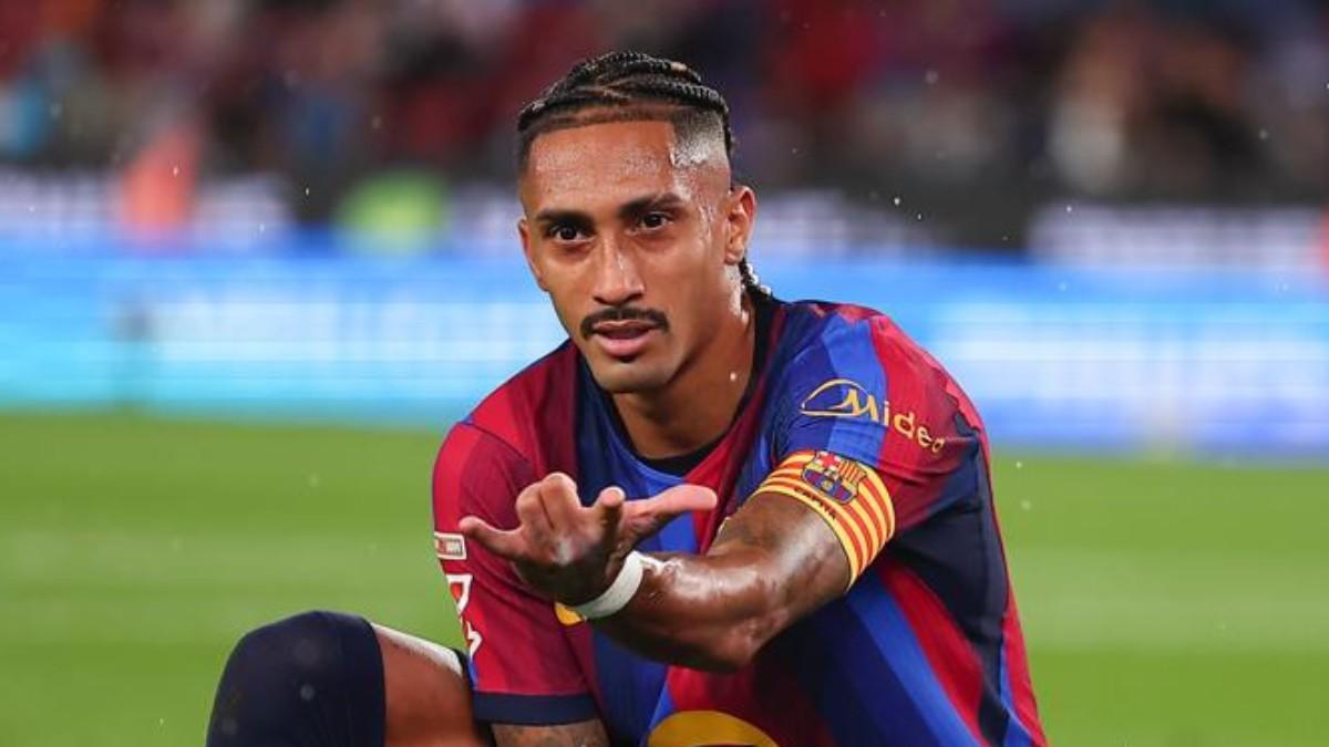 Raphinha, pichichi y líder del Barça