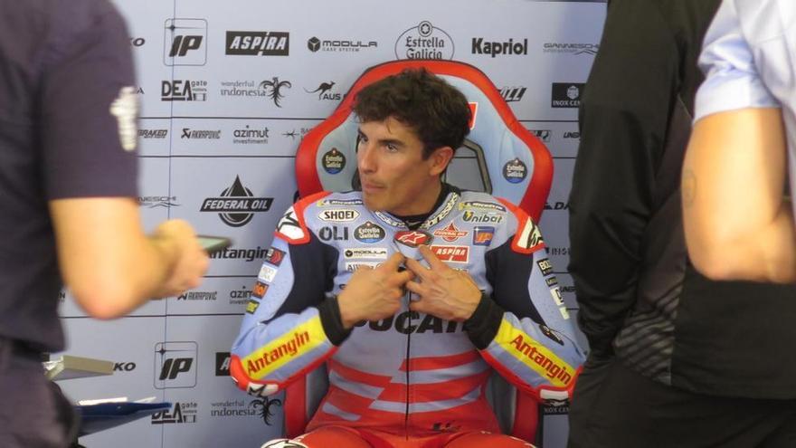 Marc Márquez empieza a enseñar las uñas en Portimao