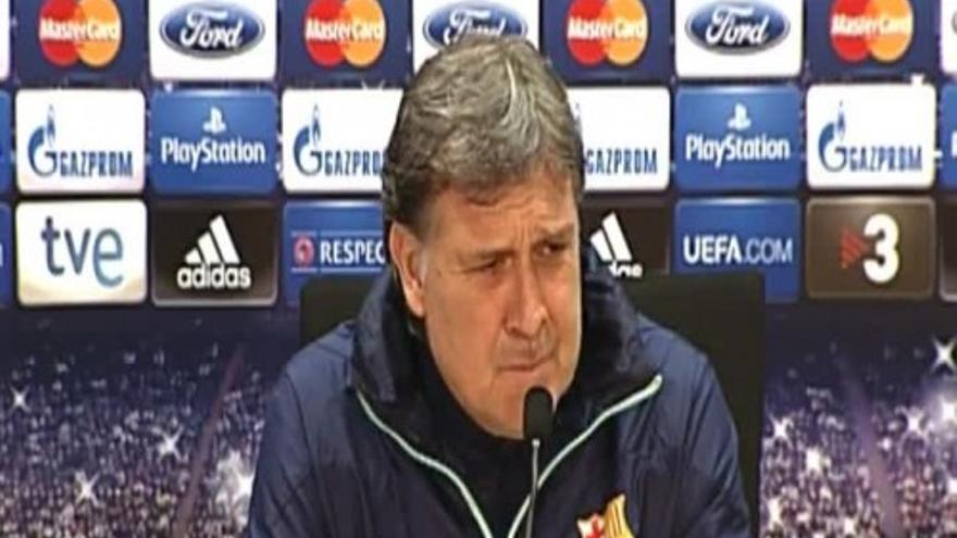 Martino: "Tenemos que igualar al Atlético en intensidad"