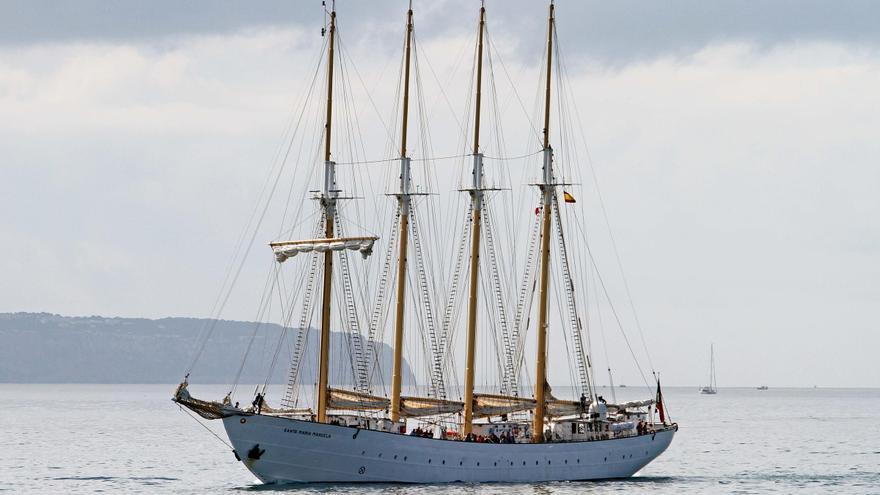 Llega a Palma por primera vez el histórico velero de cuatro palos &#039;Santa María Manuela&#039;