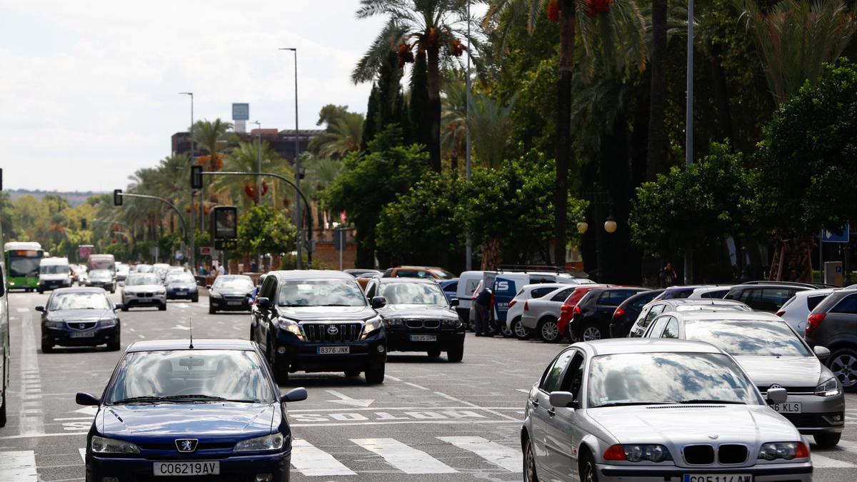 Paseo de la Victoria, avenida en la que se ha producido el choque.