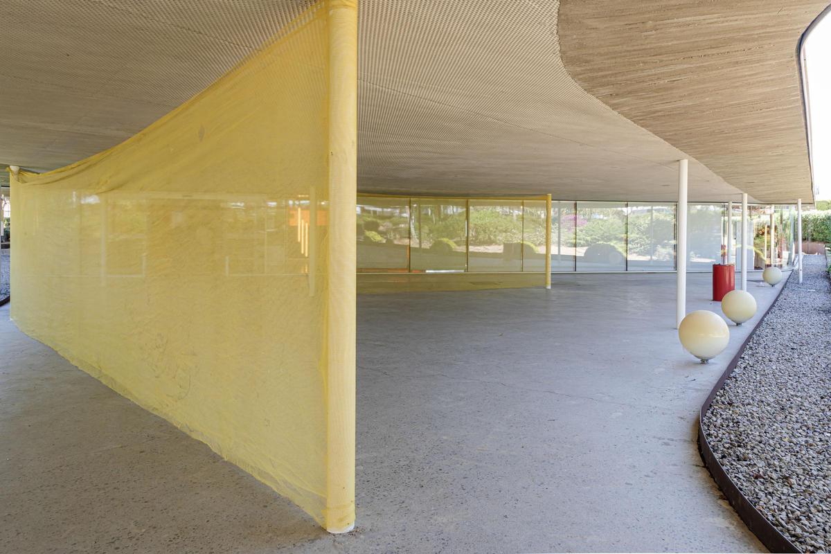La instalación ‘Muros de hormigón’, de Mercedes Balle.