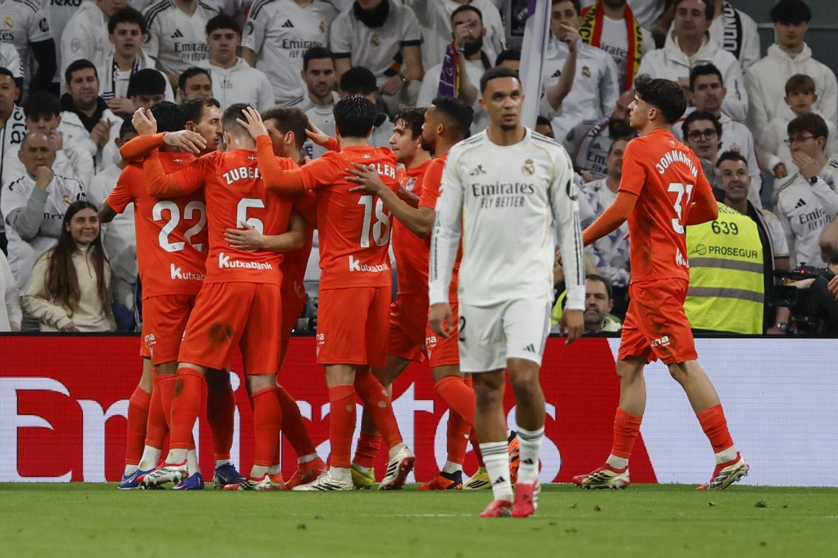 LaLiga: Real Madrid - Real Sociedad, en imágenes.